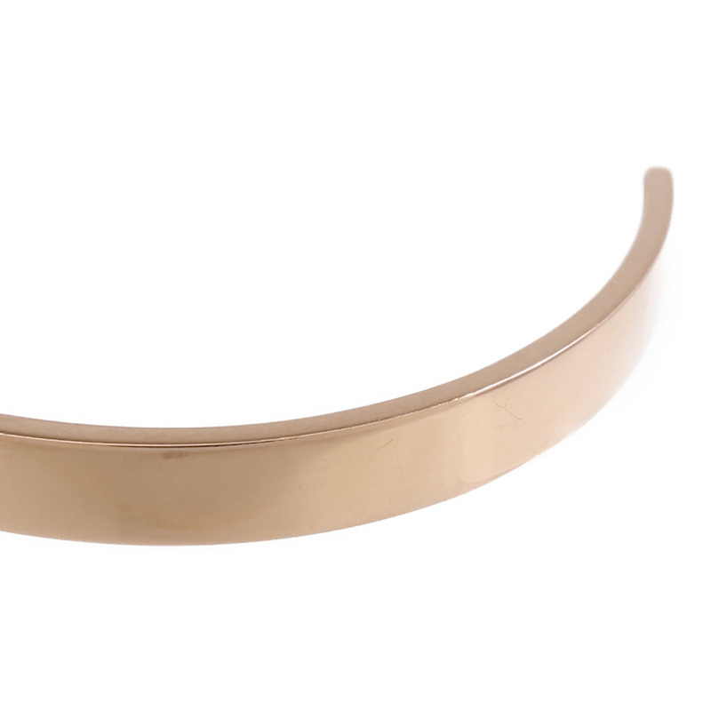 HERMES 18K玫瑰金Double Kelly Clochette Jonc手鐲-8