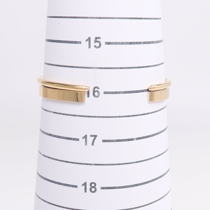 HERMES 18K玫瑰金Double Kelly Clochette Jonc手鐲-10