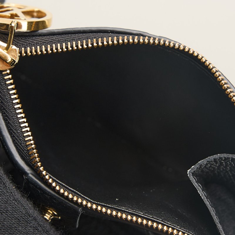 二手Lv Lisa短夾/黑壓紋 晶片款-13