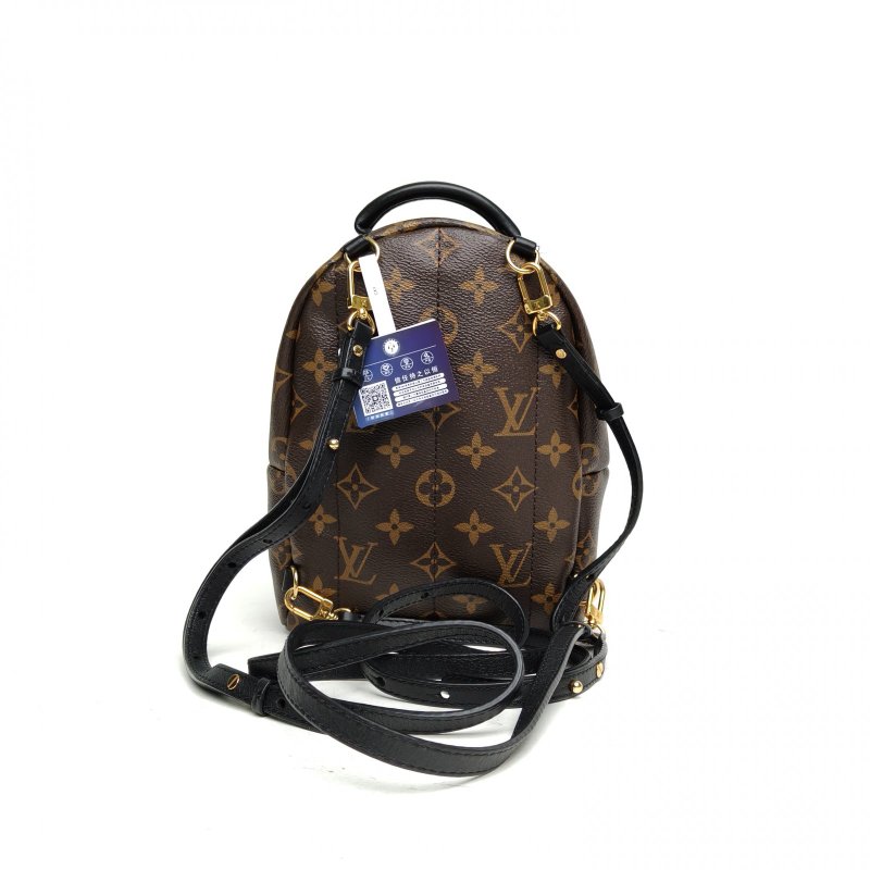 LOUIS VUITTON LOUISVUITTONPalmSprings小書包Mini17老花PVC2016肩背包-2