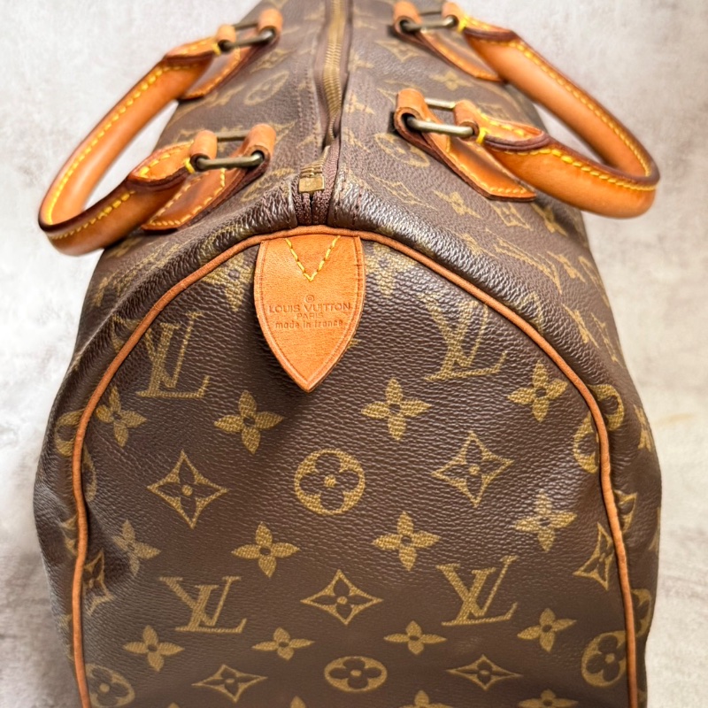 Louis Vuitton SPEEDY 30 LV老花波士頓包-1
