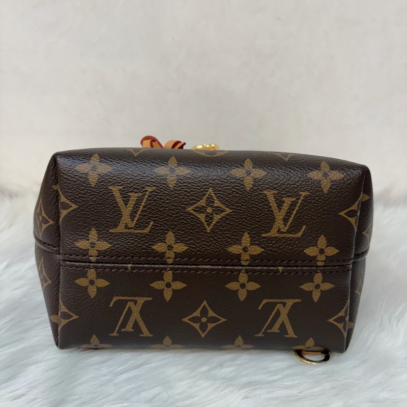 LV M45502 老花 原花 金釦 Monogram手提包 後背包-4