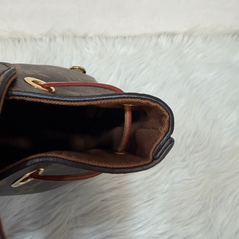 LV M45502 老花 原花 金釦 Monogram手提包 後背包-11