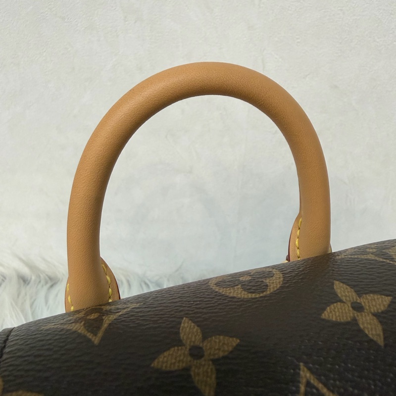 LV M45502 老花 原花 金釦 Monogram手提包 後背包-13