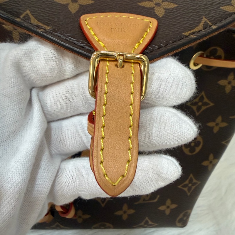 LV M45502 老花 原花 金釦 Monogram手提包 後背包-20