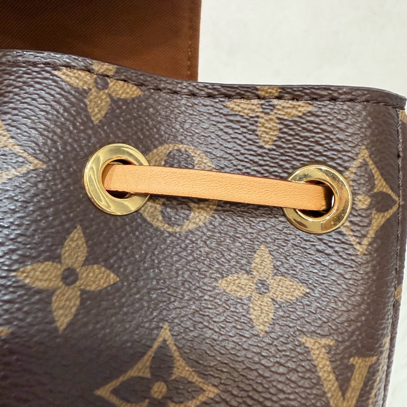 LV M45502 老花 原花 金釦 Monogram手提包 後背包-23