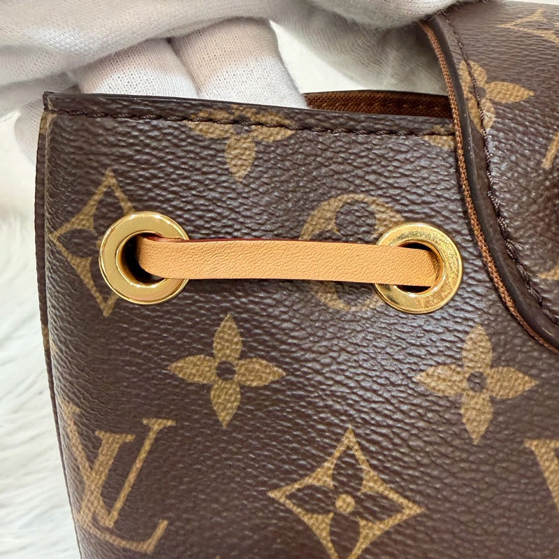LV M45502 老花 原花 金釦 Monogram手提包 後背包-26