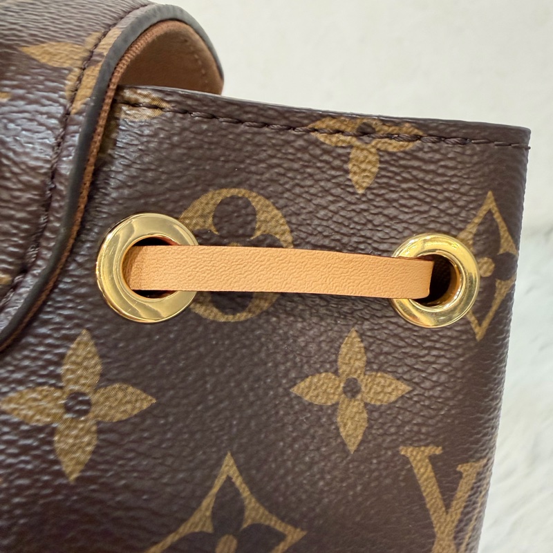 LV M45502 老花 原花 金釦 Monogram手提包 後背包-27