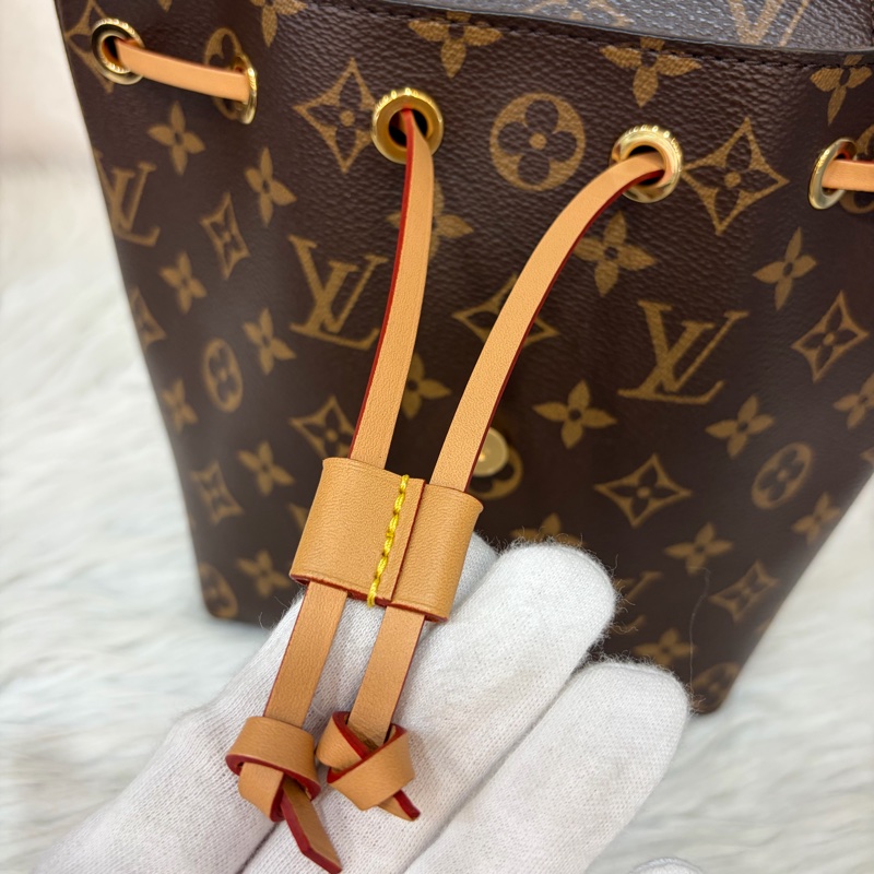 LV M45502 老花 原花 金釦 Monogram手提包 後背包-32