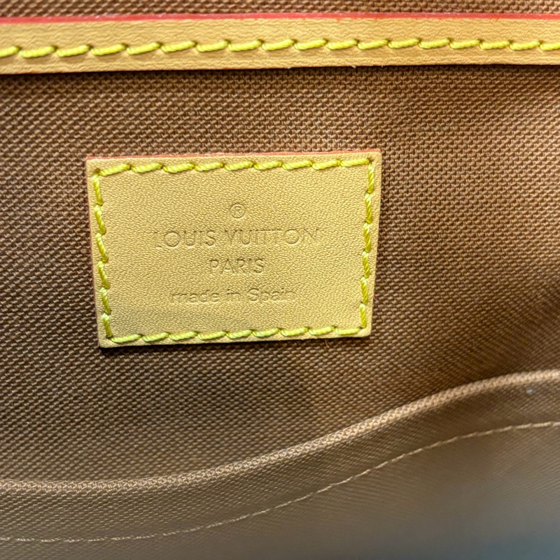 LV M45502 老花 原花 金釦 Monogram手提包 後背包-37