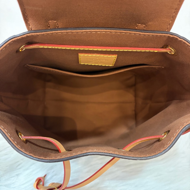 LV M45502 老花 原花 金釦 Monogram手提包 後背包-38