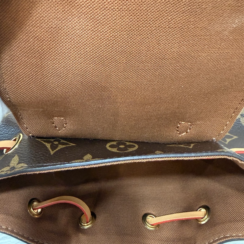 LV M45502 老花 原花 金釦 Monogram手提包 後背包-48