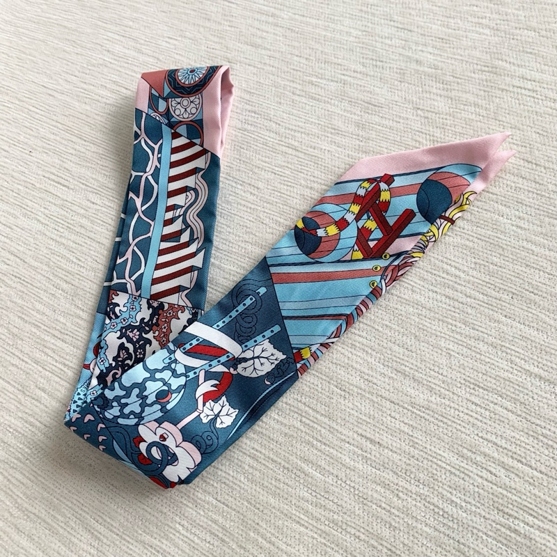 Hermes 愛馬仕 從洋傘到對決 Twilly 絲巾-1