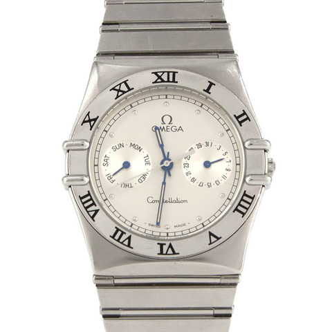 歐米茄星座系列星期日曆型1520.30不鏽鋼石英錶