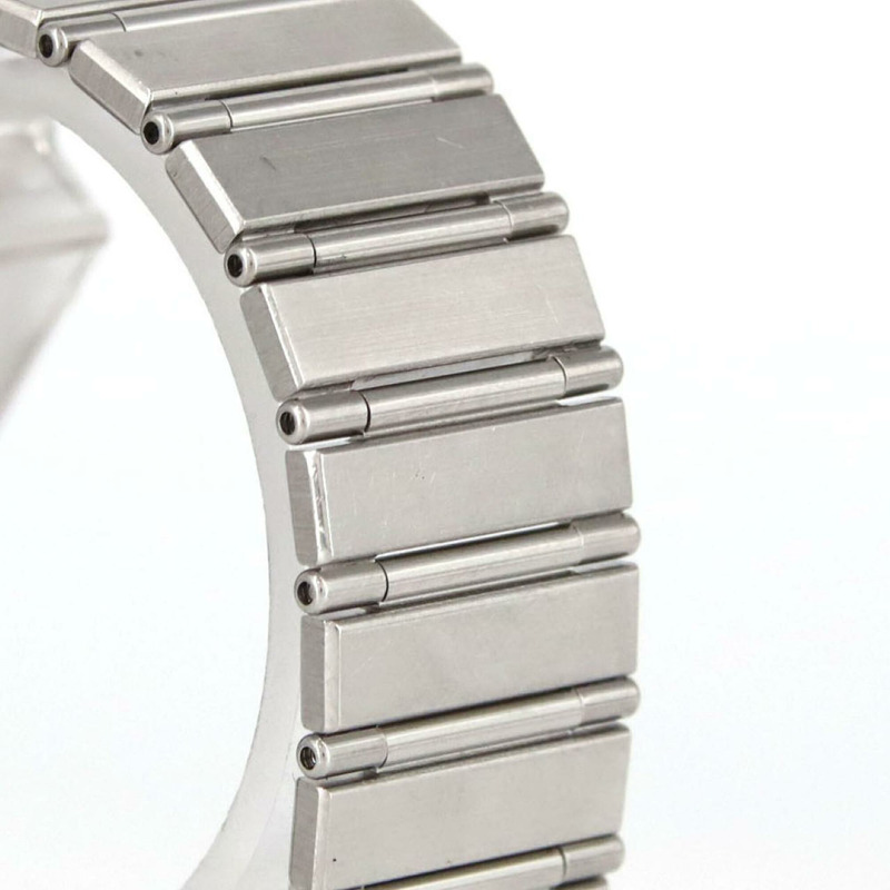 歐米茄星座系列星期日曆型1520.30不鏽鋼石英錶-2