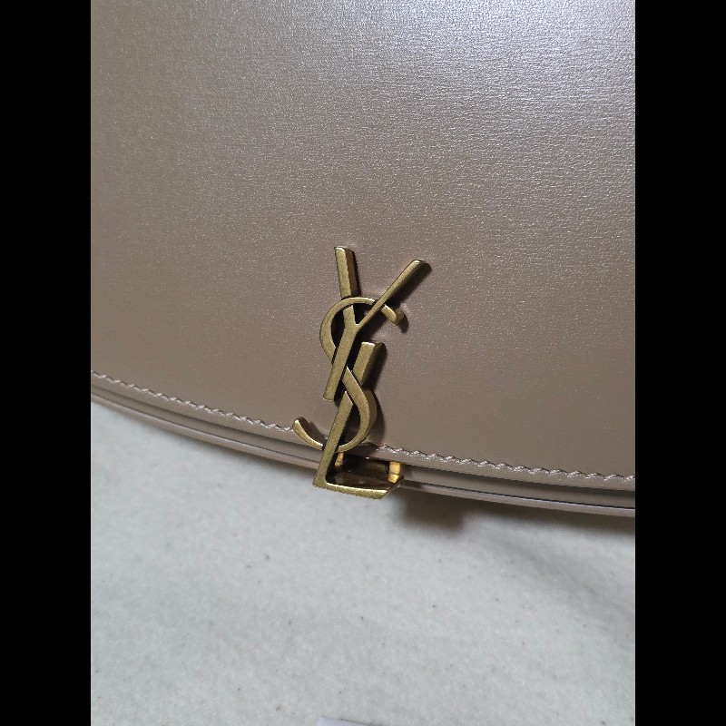 [全新] Saint Laurent YSL Voltaire 腋下包 肩背包 奶茶色-2