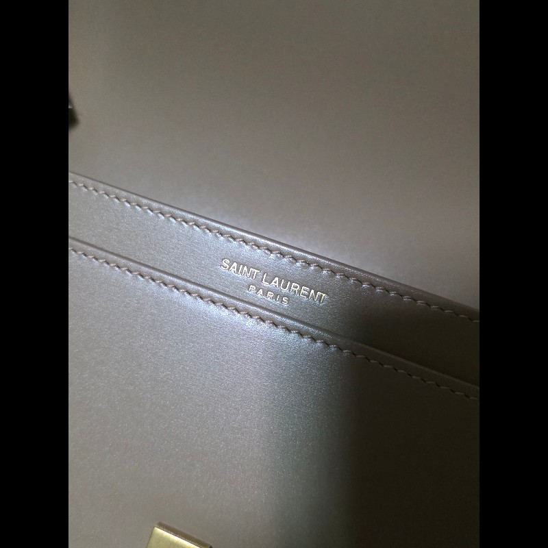 [全新] Saint Laurent YSL Voltaire 腋下包 肩背包 奶茶色-8