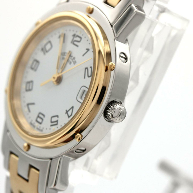 愛馬仕 Clipper Combination CL4.220 SSxGP 石英錶-3