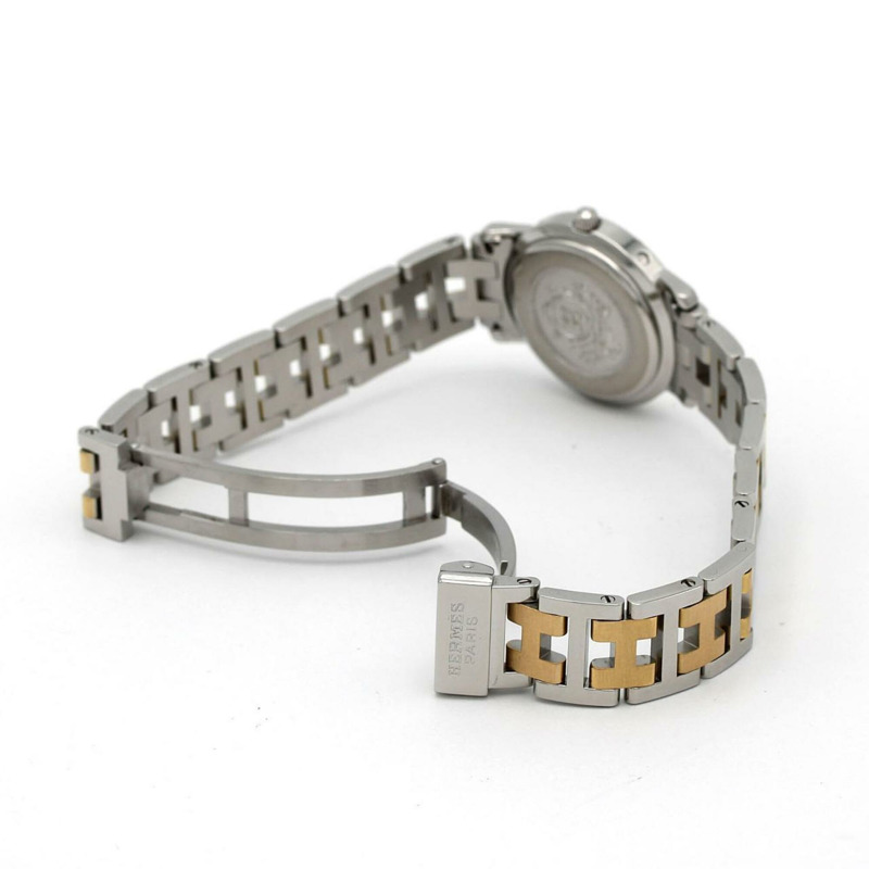 愛馬仕 Clipper Combination CL4.220 SSxGP 石英錶-7