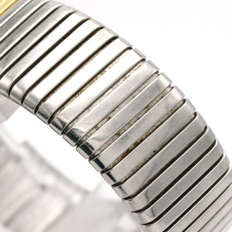 寶格麗 Tubogas YG 12P 大號 BB262TG BB262TSY 12.2 石英錶-3