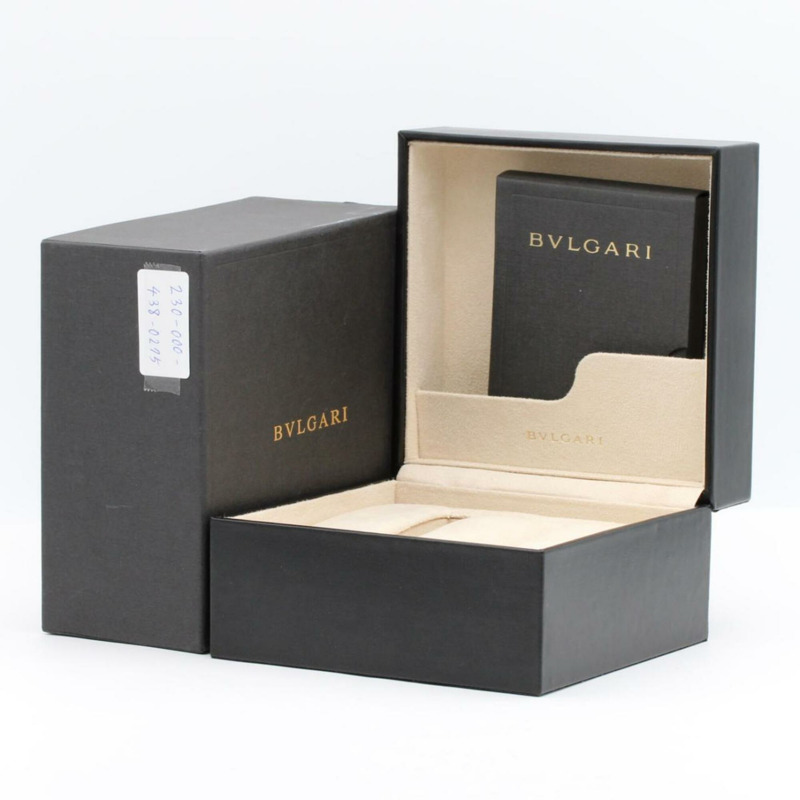 寶格麗 Tubogas YG 12P 大號 BB262TG BB262TSY 12.2 石英錶-6