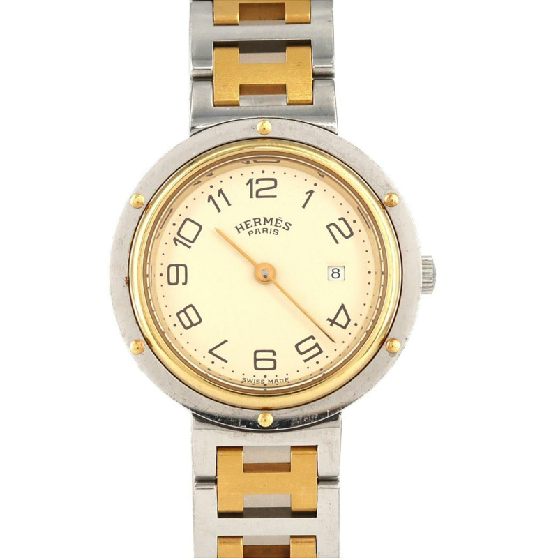 愛馬仕 Clipper 組合 SSxGP 石英錶-0