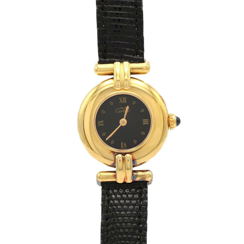 卡地亞 Must Colisée SM GP 石英腕錶-0