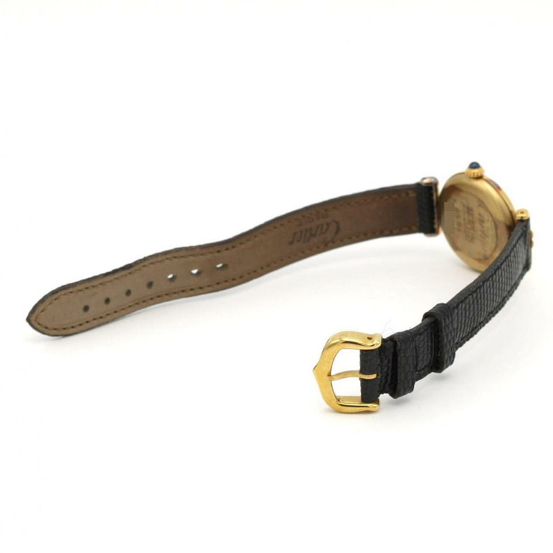 卡地亞 Must Colisée SM GP 石英腕錶-5