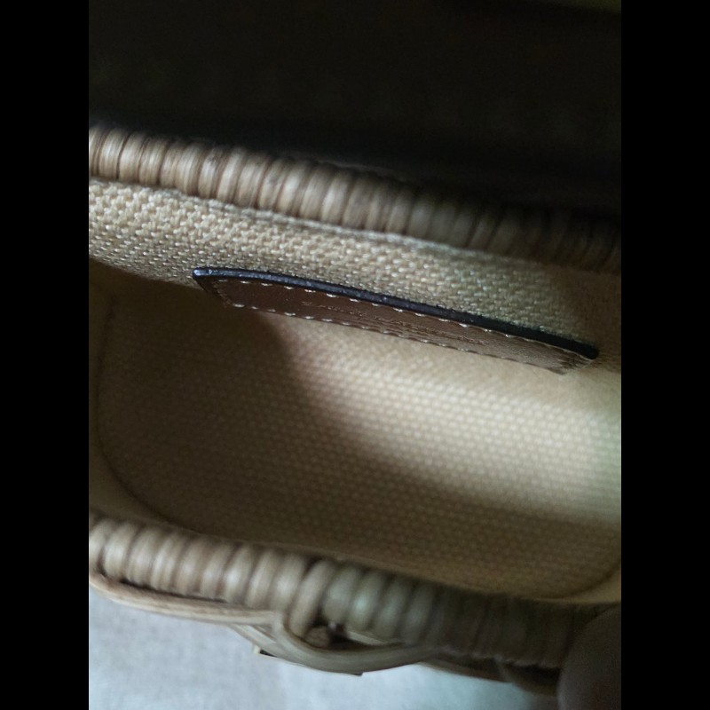 [全新] Saint Laurent YSL 柳條 編織鏈帶包-7