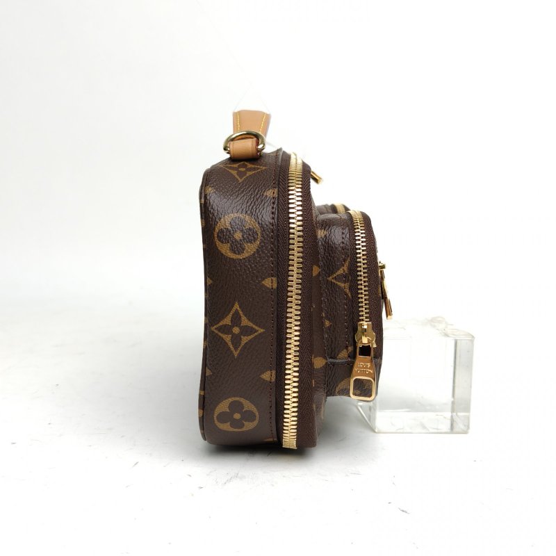 LOUIS VUITTON LOUISVUITTONUtilityCrossbody相機包炸藥包老花PVC晶片肩背包-3
