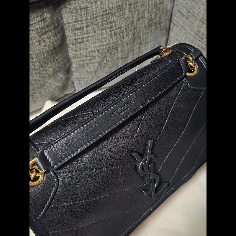 [全新] Saint Laurent YSL baby niki 羊皮 黑色-2