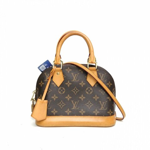 LOUIS VUITTON LOUISVUITTONALMA貝殼包BB老花PVC2017肩背包