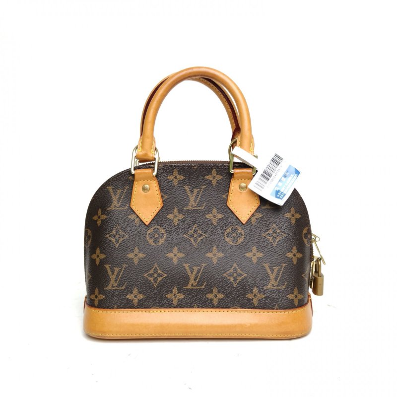 LOUIS VUITTON LOUISVUITTONALMA貝殼包BB老花PVC2017肩背包-2