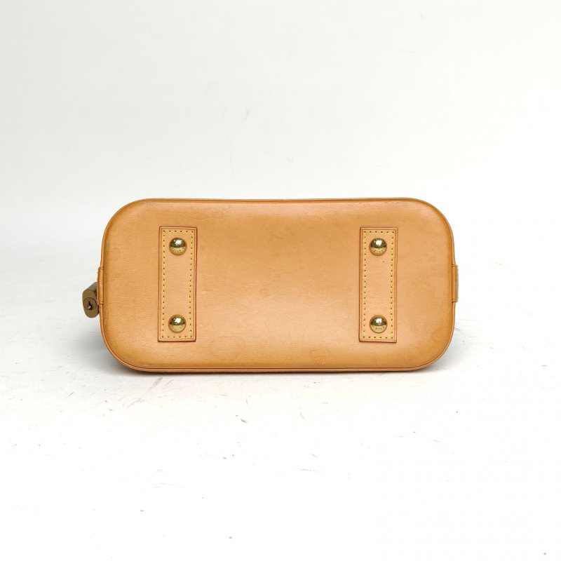 LOUIS VUITTON LOUISVUITTONALMA貝殼包BB老花PVC2017肩背包-4