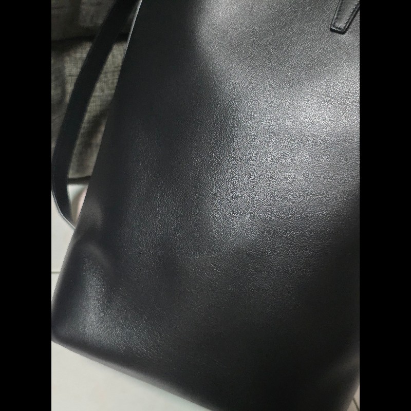 [全新] Saint Laurent Le 37 黑色長型水桶包-8