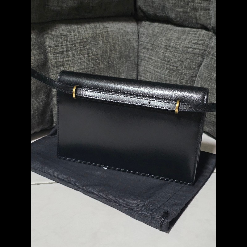 [全新] Saint Laurent YSL 黑色 信封包-1