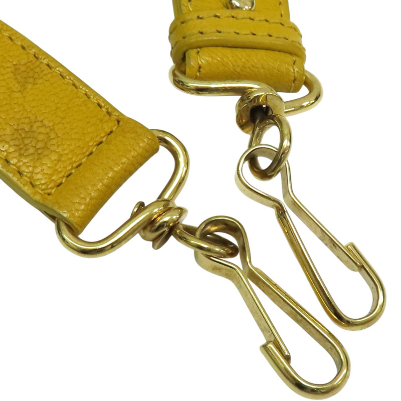 黃色牛皮 Metallic Edge Mini City 兩用包【BALENCIAGA 巴黎世家】 390160-15