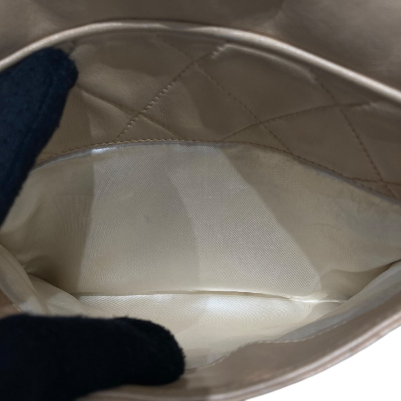 CHANEL 香奈兒 相機包 奶茶色-10