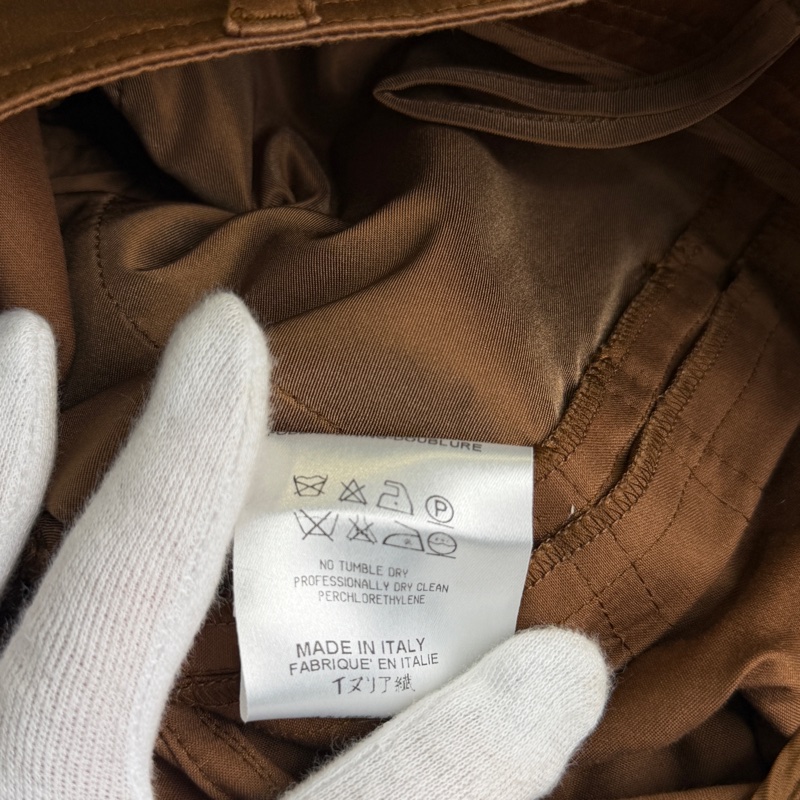 莉亞精品♡ Gucci咖色短裙 40 二手-3