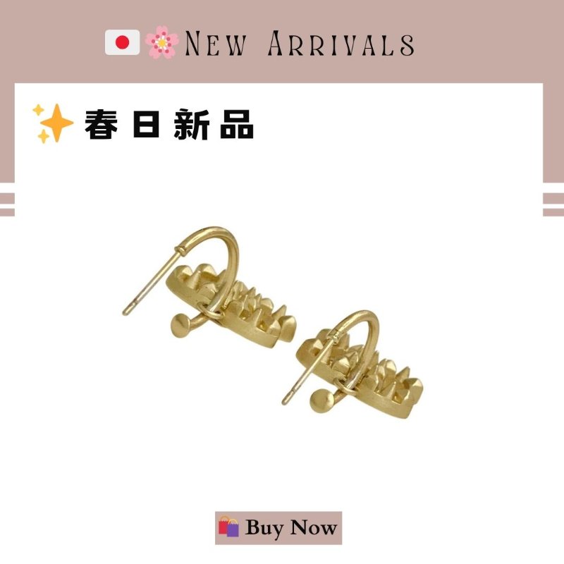 🛍️🎁 26 🔥 4月新品【預訂】 💘罕有 香奈兒 Chanel 立體金色COCO耳環🔥 香奈兒熱賣款 香奈兒經典款 耳環 CHANEL EARRING-1