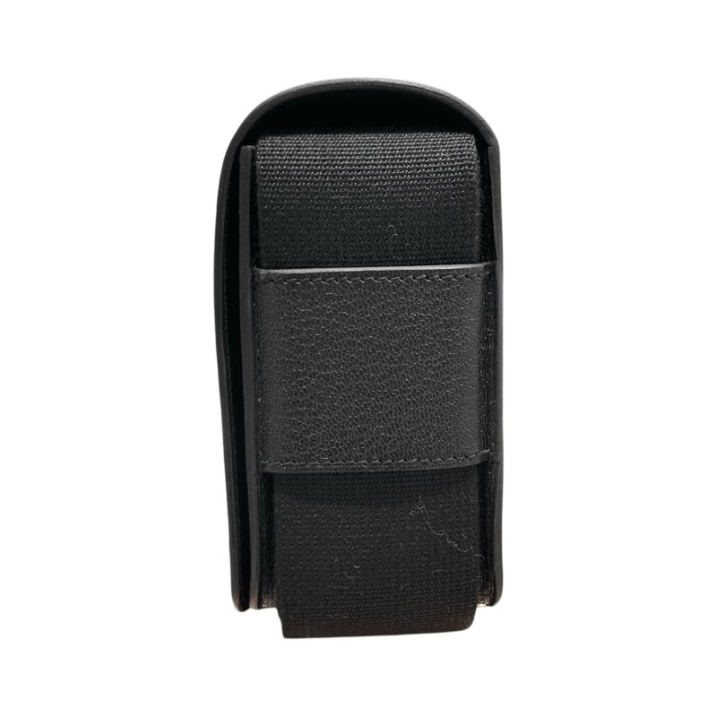 HERMES 愛馬仕 B刻 GETA 肩背包 山羊皮 黑色 金釦-2