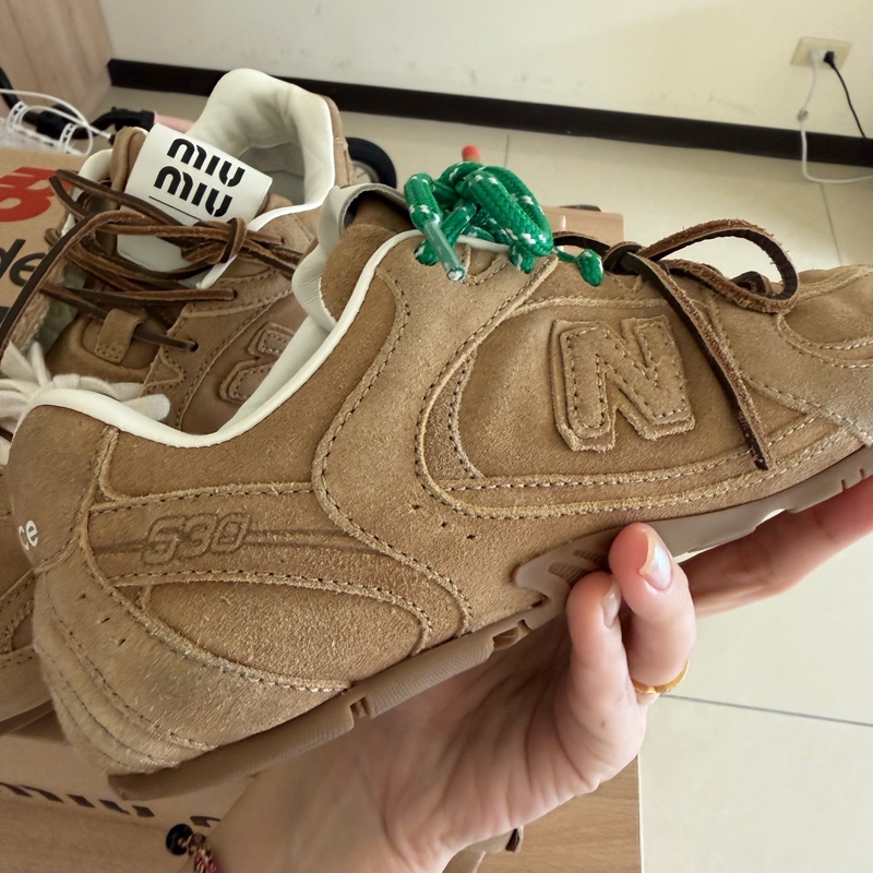 Miu Miu x new Balance 530 聯名 運動鞋#38-4