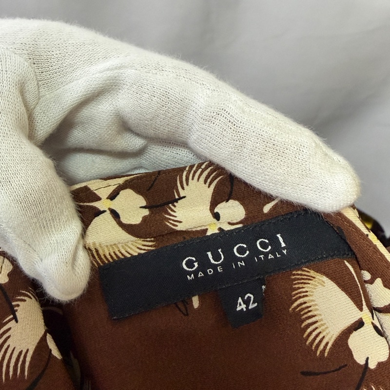 莉亞精品♡ Gucci滿版花短裙 #42 二手-2