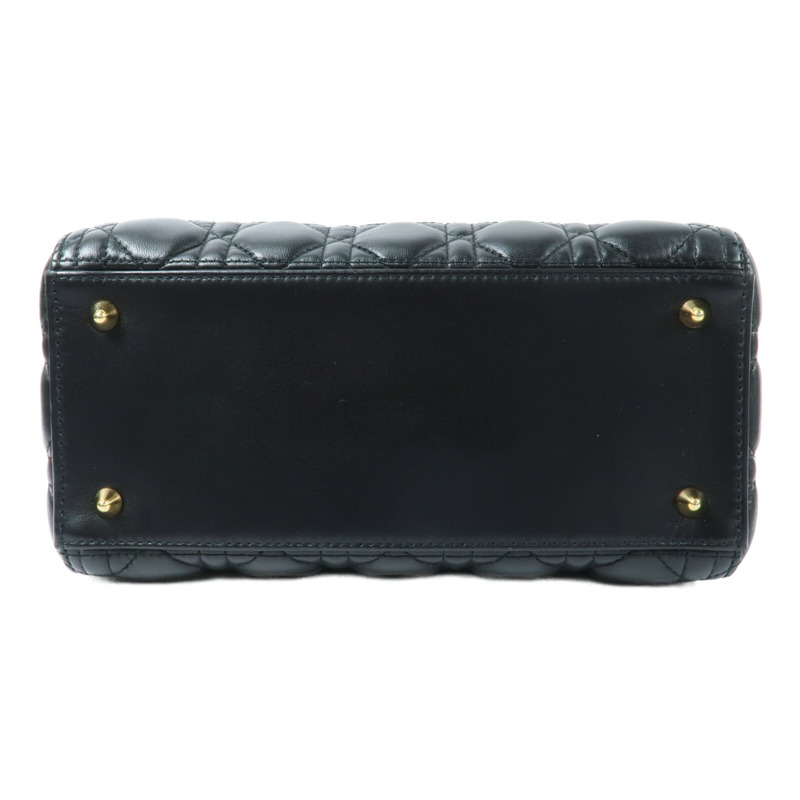 Dior 羊皮皮革Lady Dior手挽肩背兩用袋-3