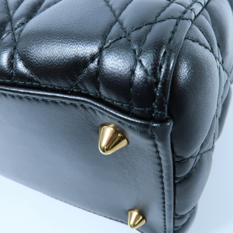 Dior 羊皮皮革Lady Dior手挽肩背兩用袋-15