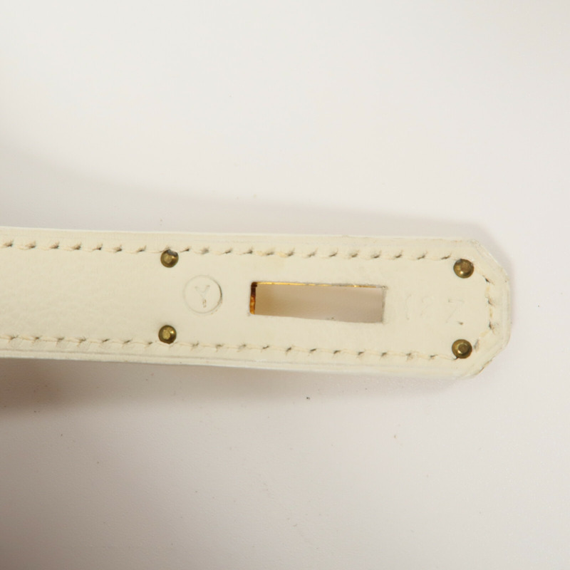 HERMES Toile H帆布Kelly 35手挽肩背兩用袋-7