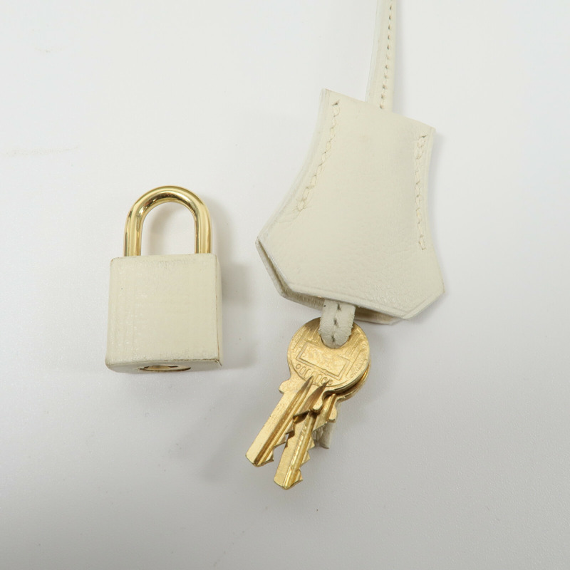 HERMES Toile H帆布Kelly 35手挽肩背兩用袋-10