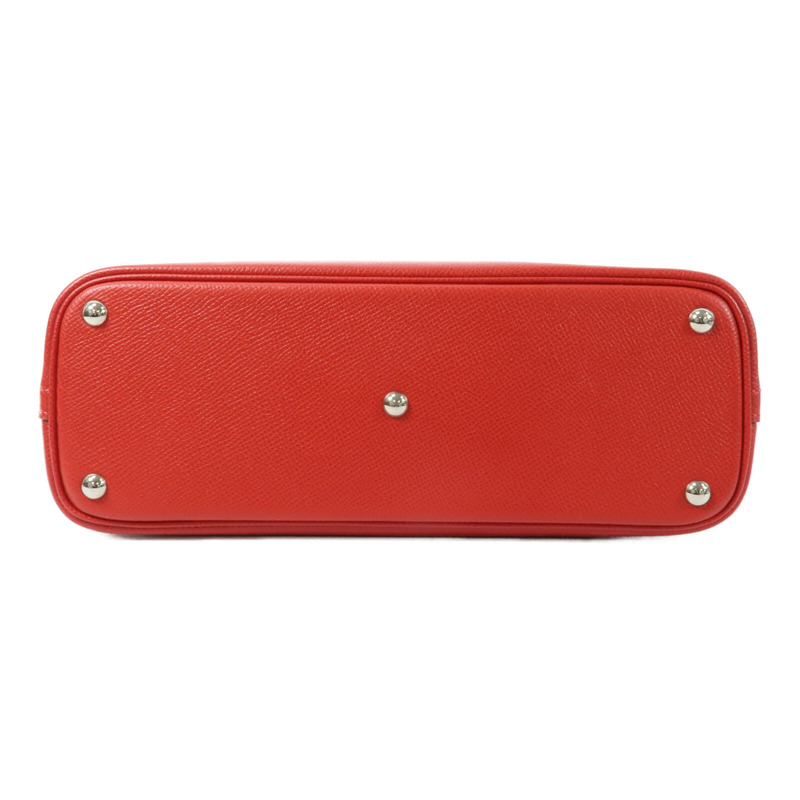 HERMES Epsom皮革Bolide 27手挽肩背兩用袋Rouge-4