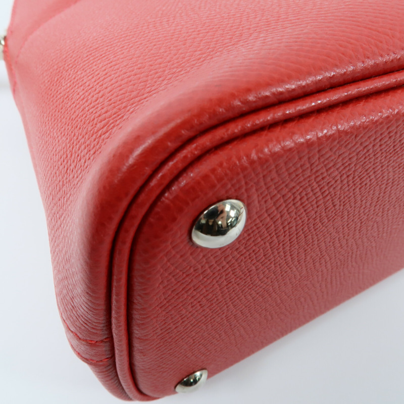 HERMES Epsom皮革Bolide 27手挽肩背兩用袋Rouge-10