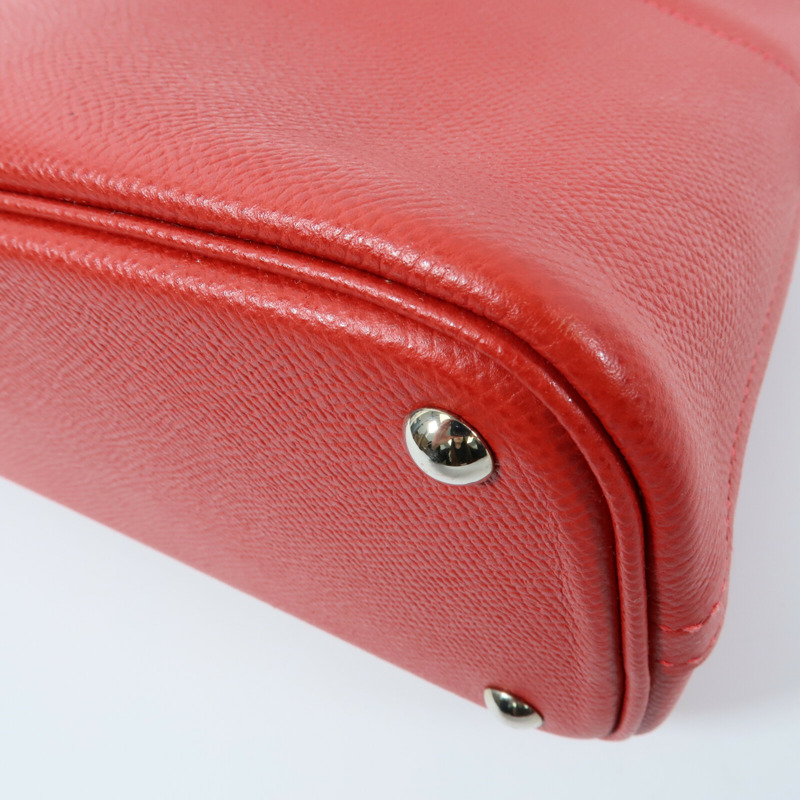 HERMES Epsom皮革Bolide 27手挽肩背兩用袋Rouge-11